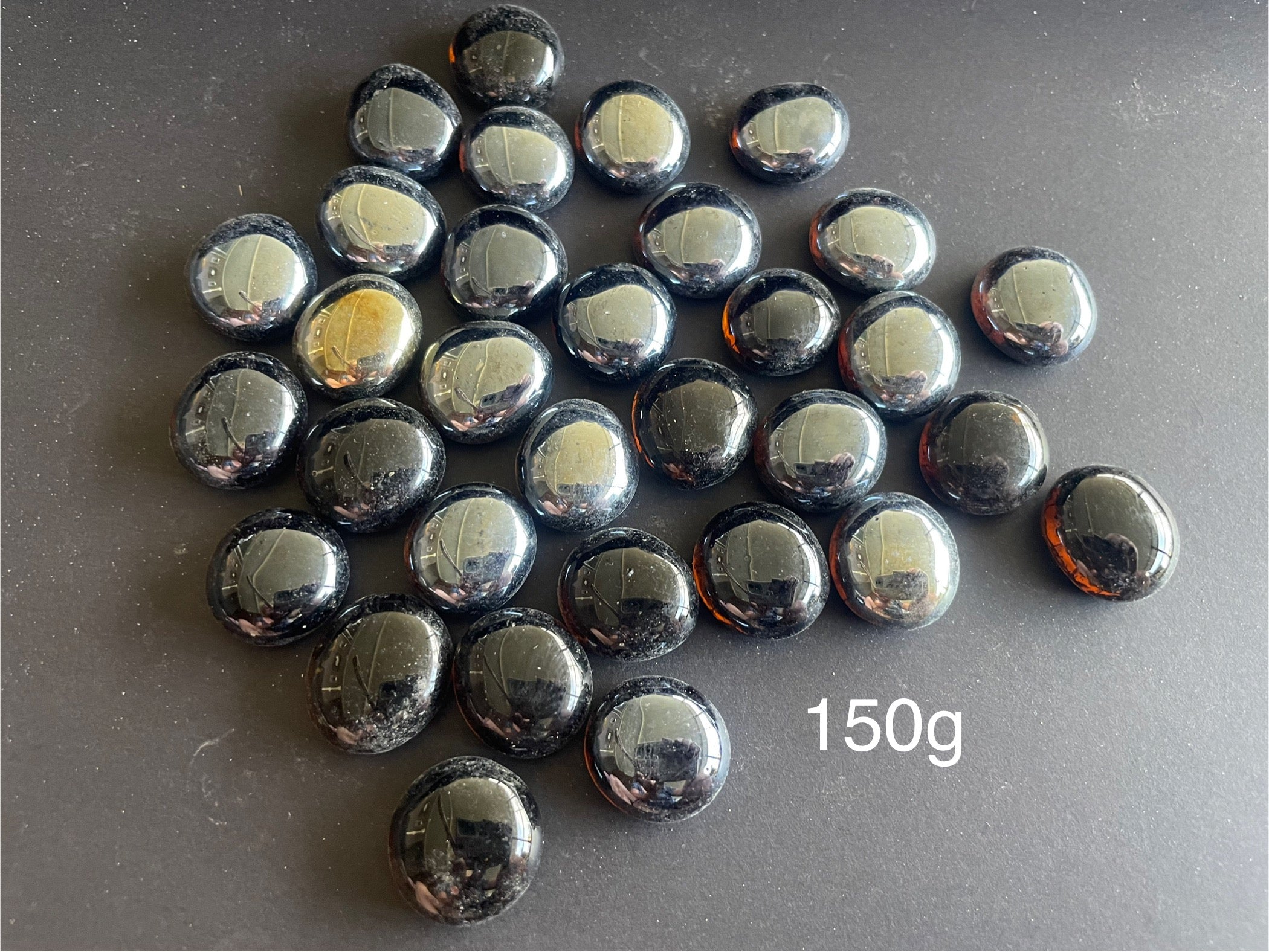 Amber Glass Gems