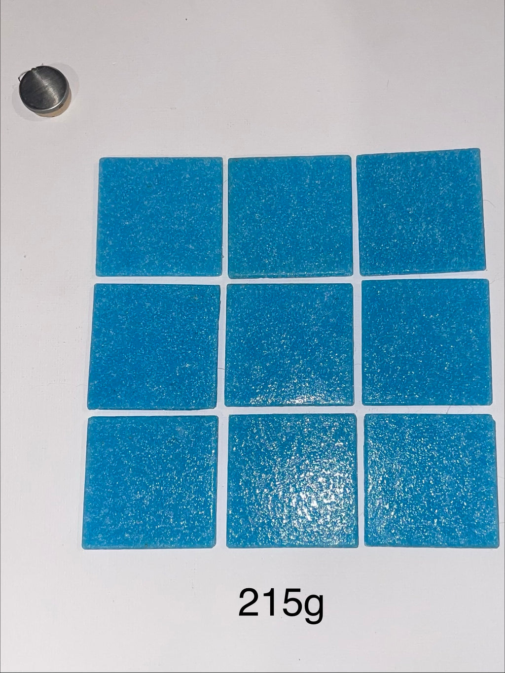 Vitreous Glass Squares - Lg - Light Blue