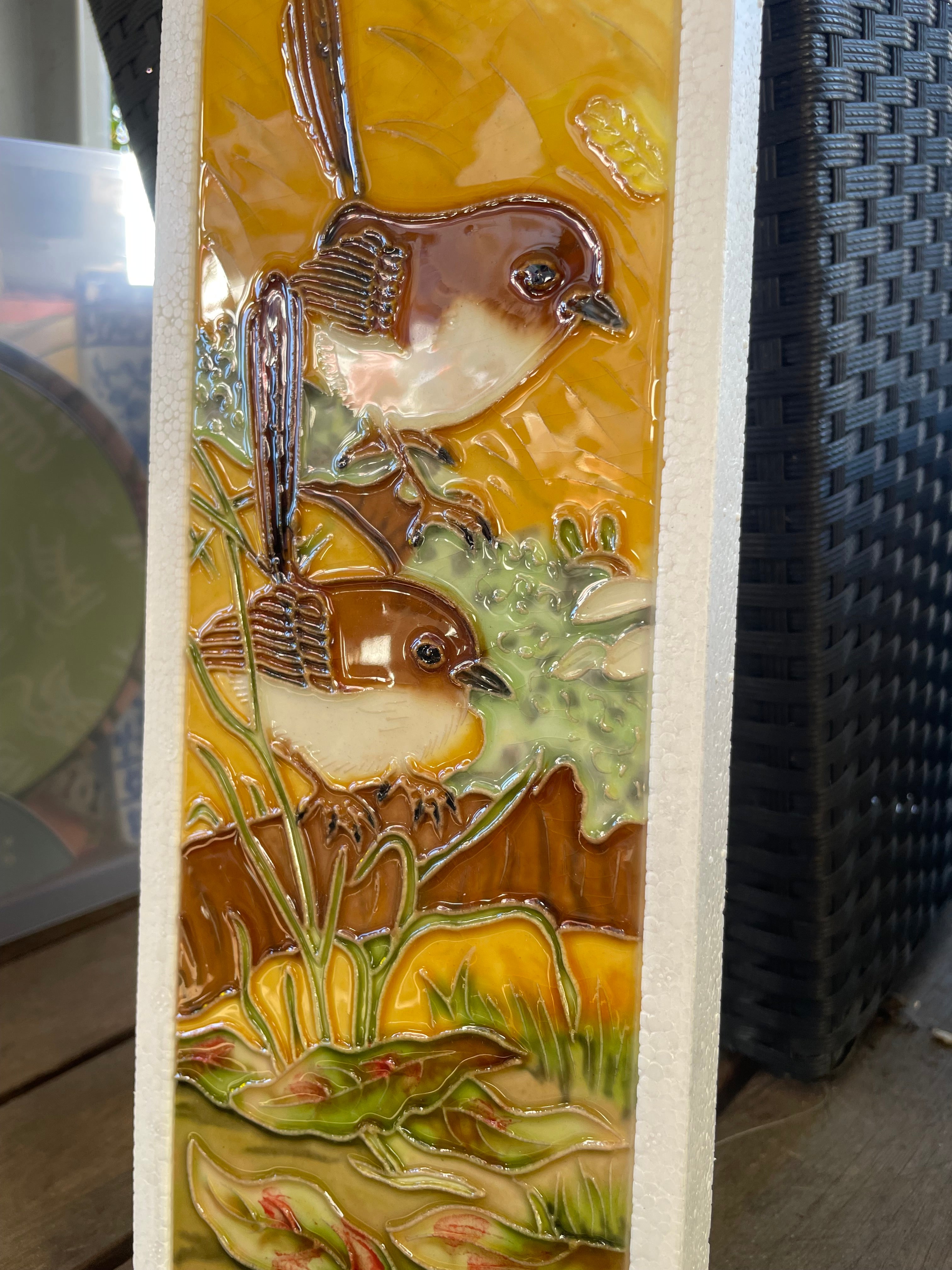 Stunning 3D tile - Fairy Wren