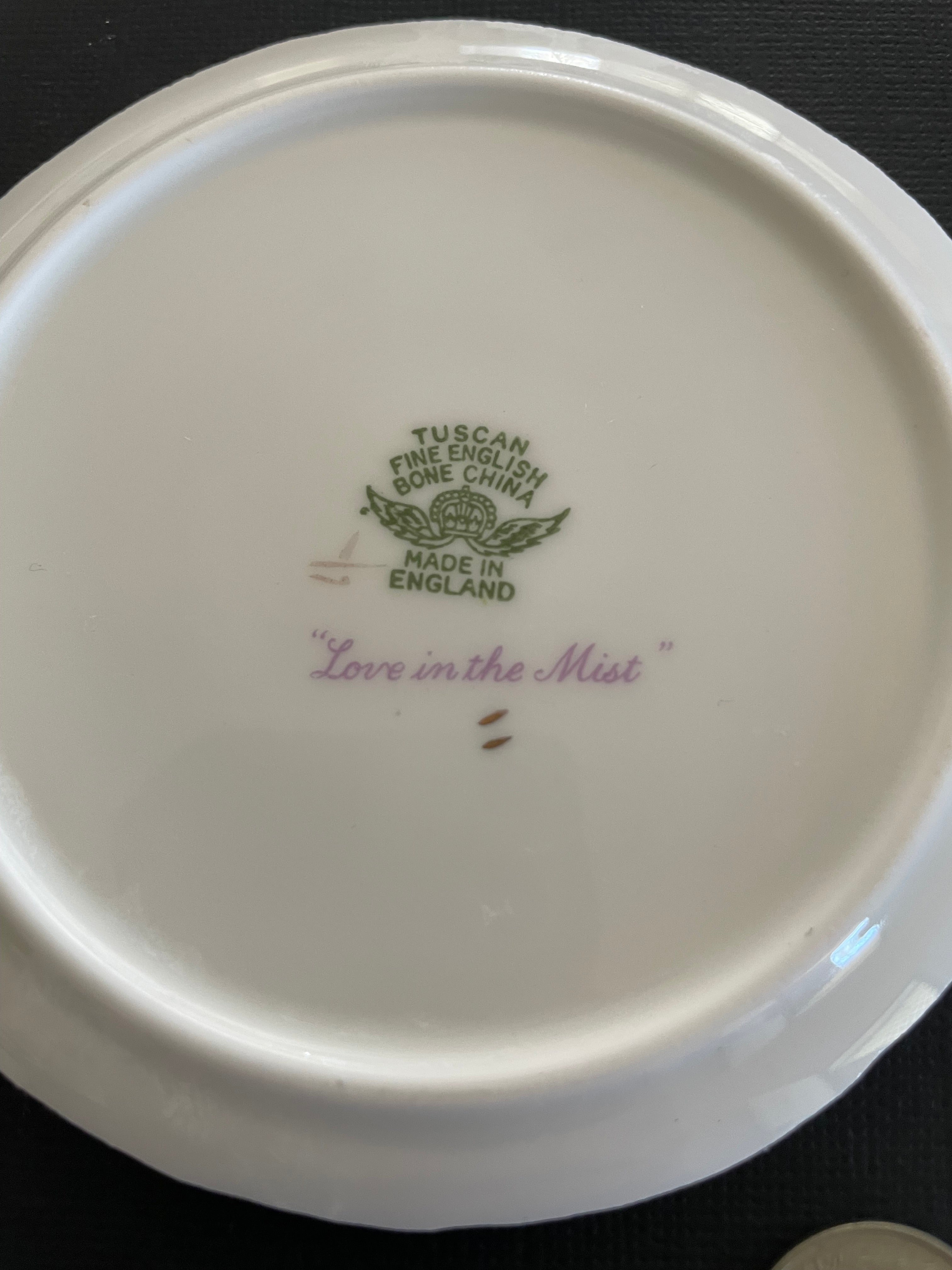 Pink Roses Plate Round