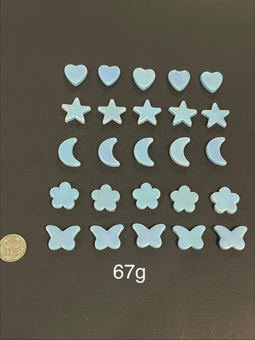 Fantasy Mix - Iridised Light Blue