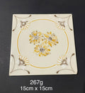 Vintage Floral Tile