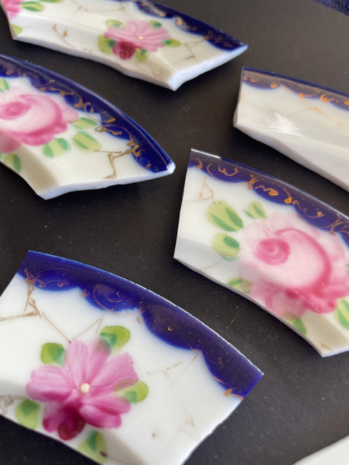 Blue Rimmed Roses