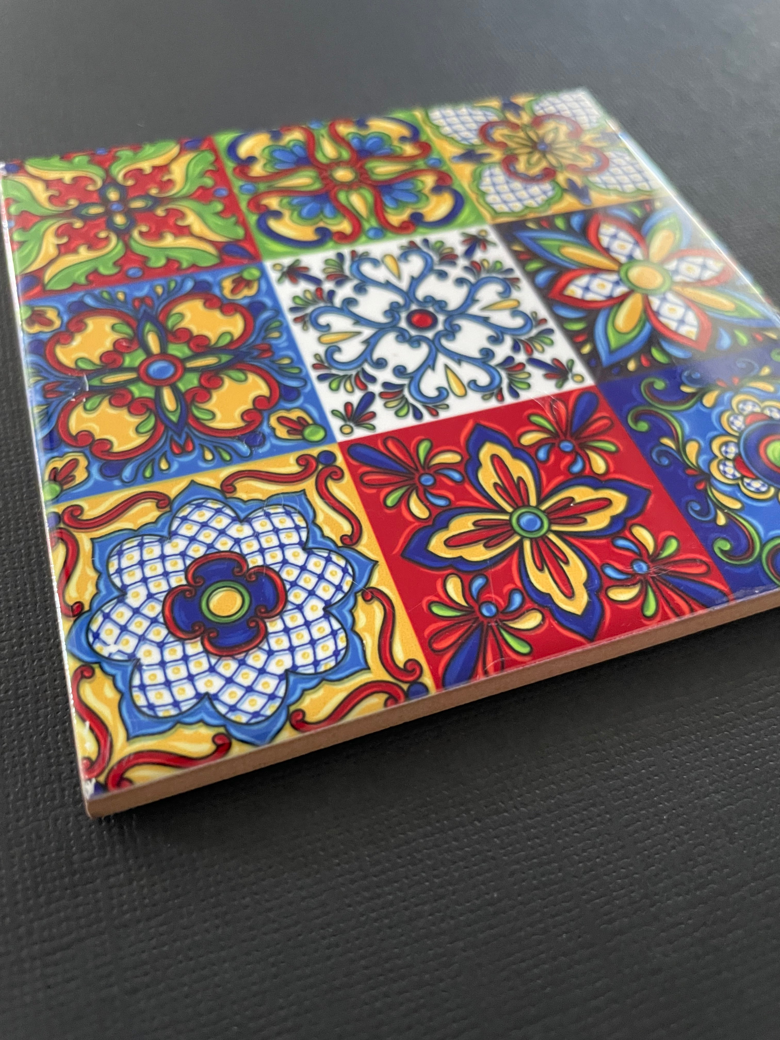 Decorative Tile - Talavera Quilt