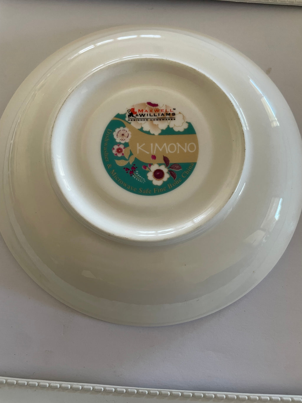 Whole Saucer - Teal Maxwell Williams Kimono