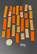 Crystal Glass Tiles - Orange
