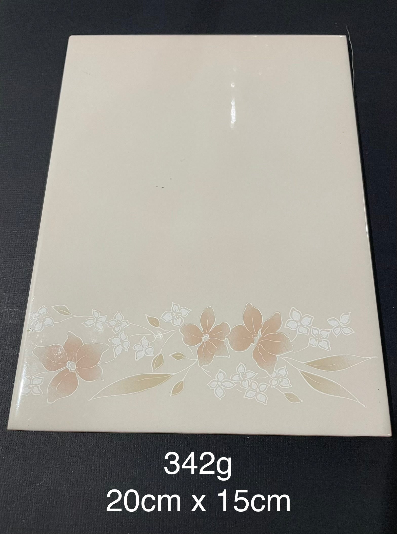 Vintage Floral Motif Tile