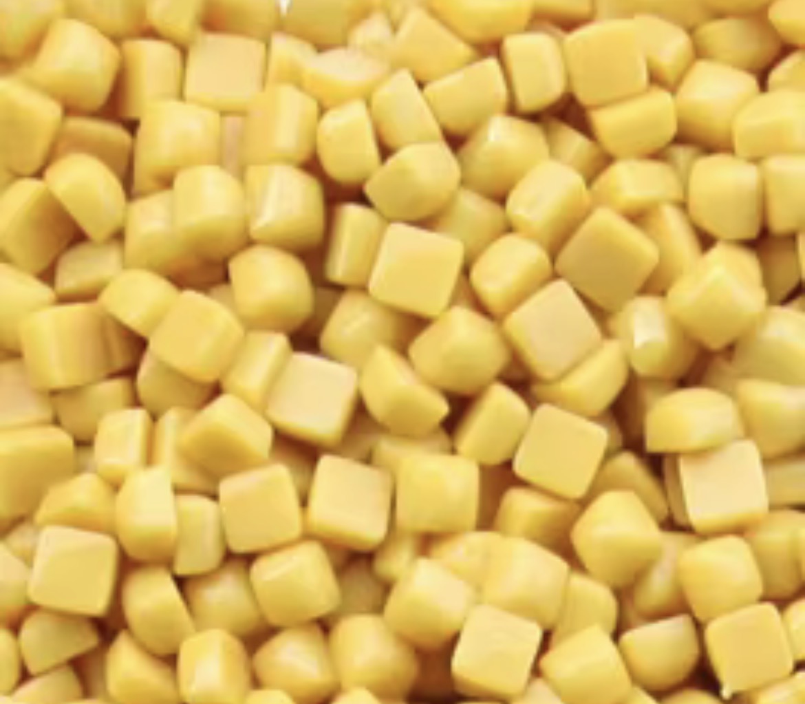 Micro Squares - Golden Yellow