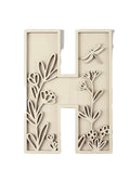 Alphabet Cutout - Letter H