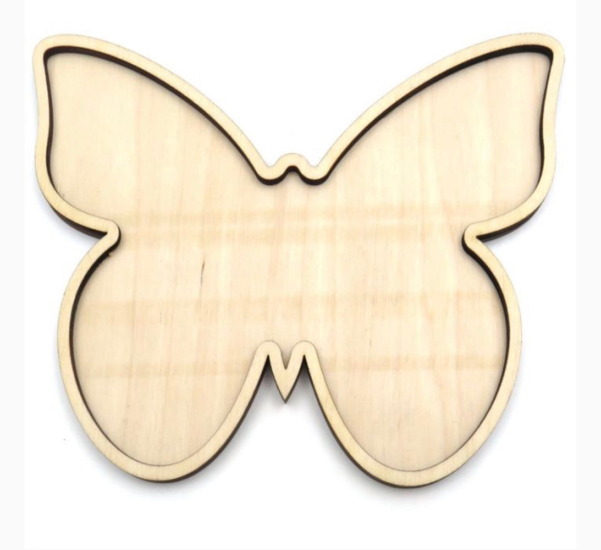 2 piece Butterfly Frame and Inset