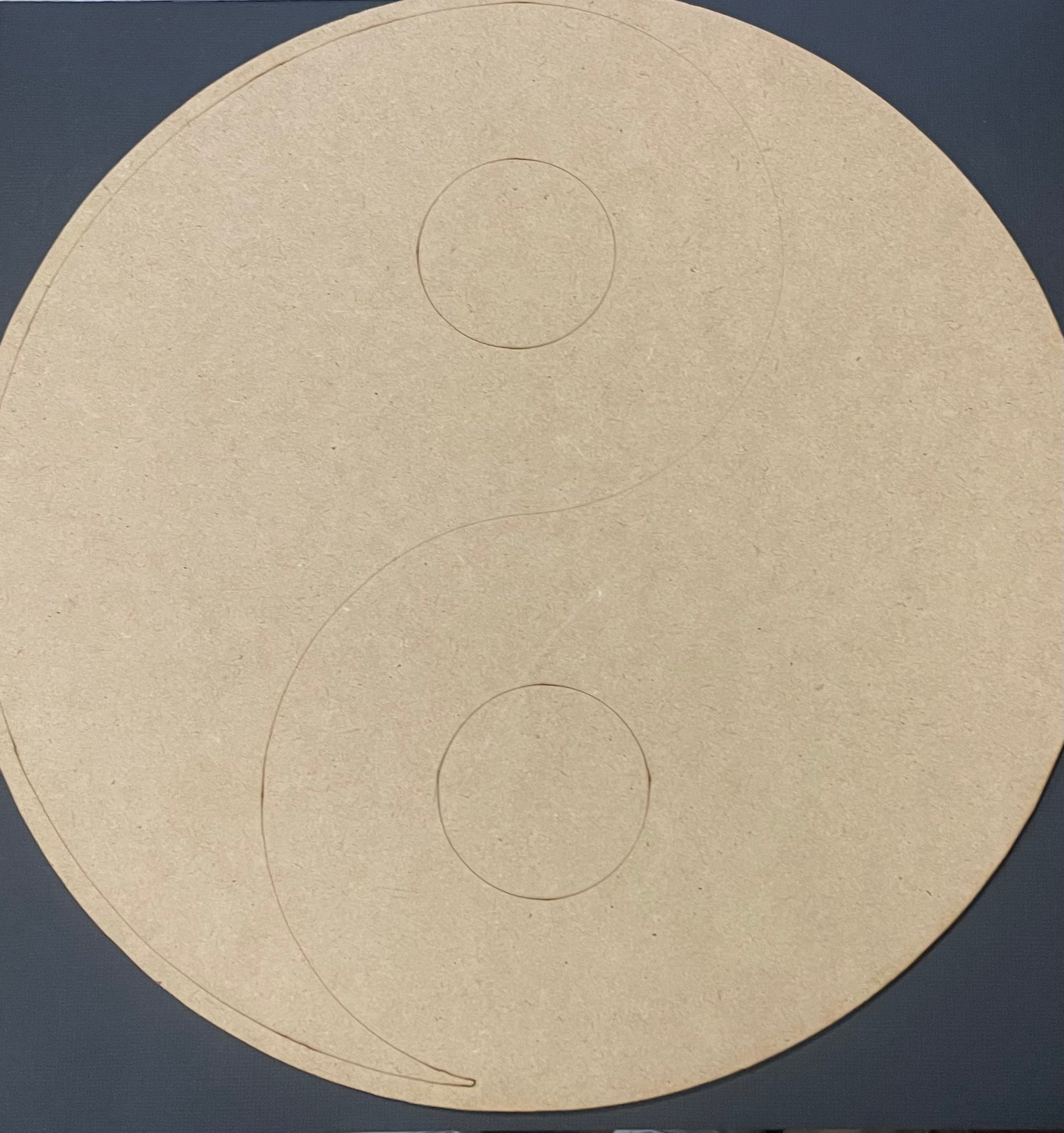 MDF Base - Yin Yang
