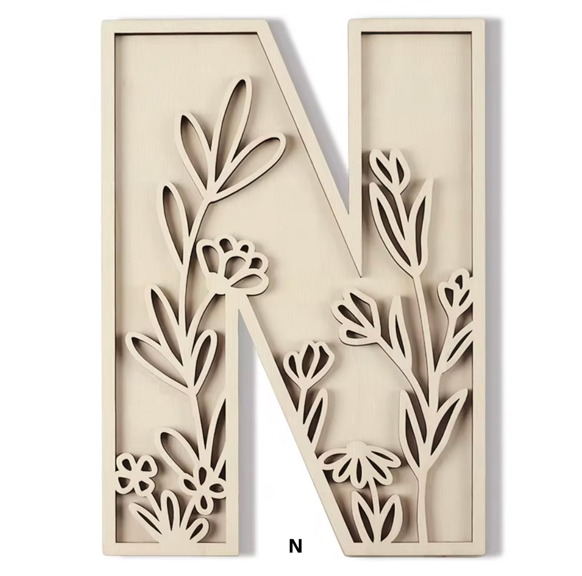 Alphabet Cutout - Letter N