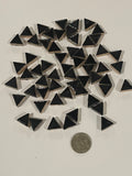 Ceramic Triangles - Black