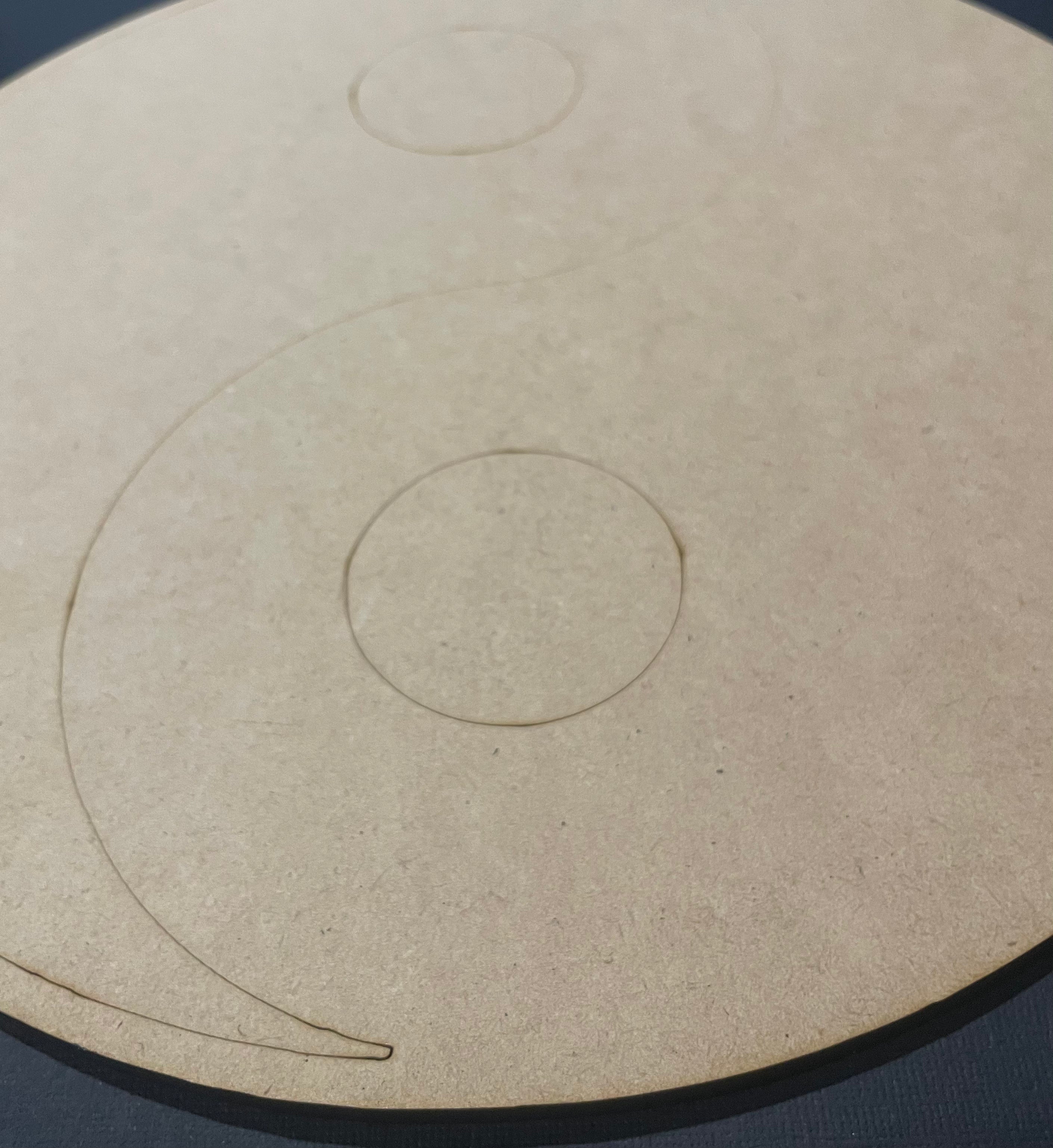 MDF Base - Yin Yang