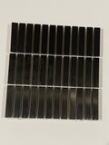Black Aluminium Sticks