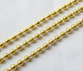 Ball Chain 3mm - Gold