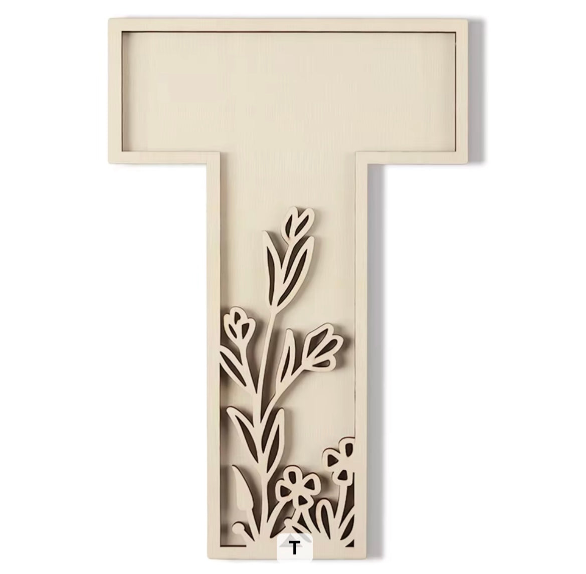 Alphabet Cutout - Letter T