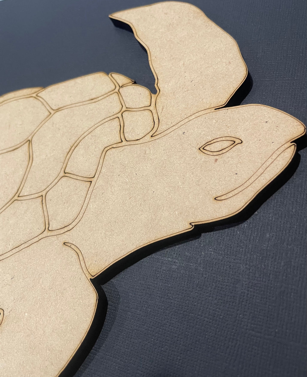MDF Base - Green Sea Turtle