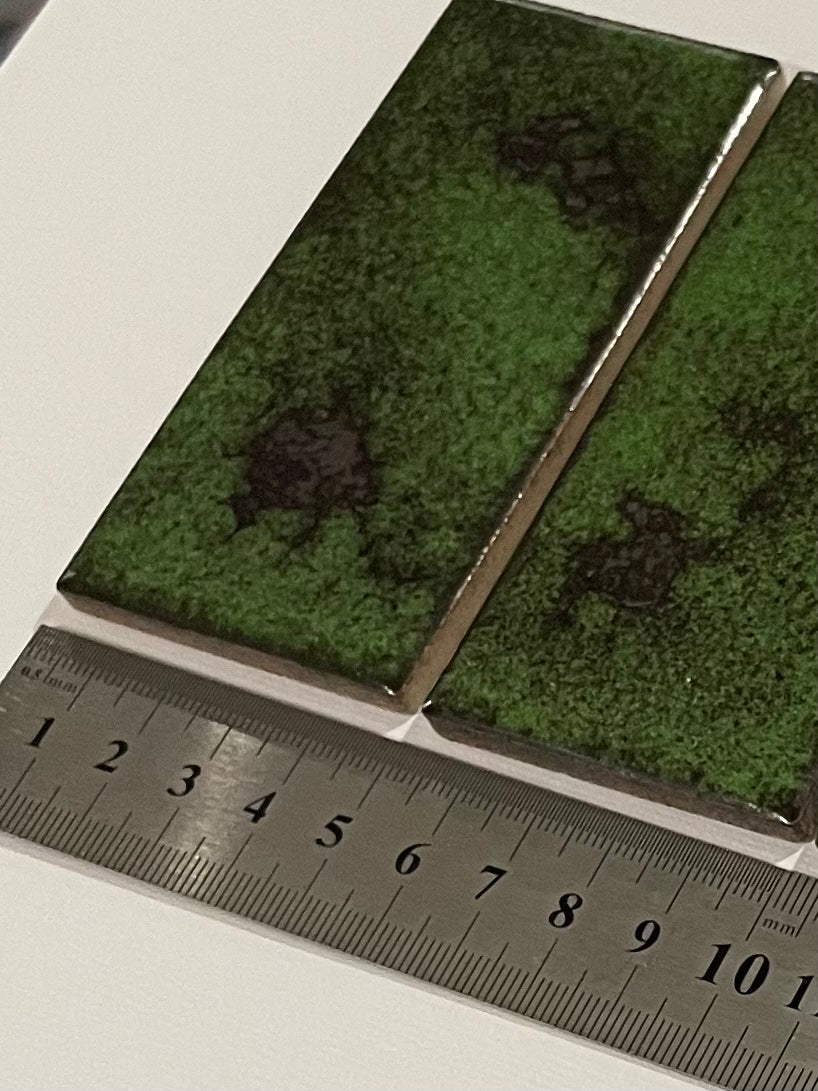 Vintage Green Ceramic Tile
