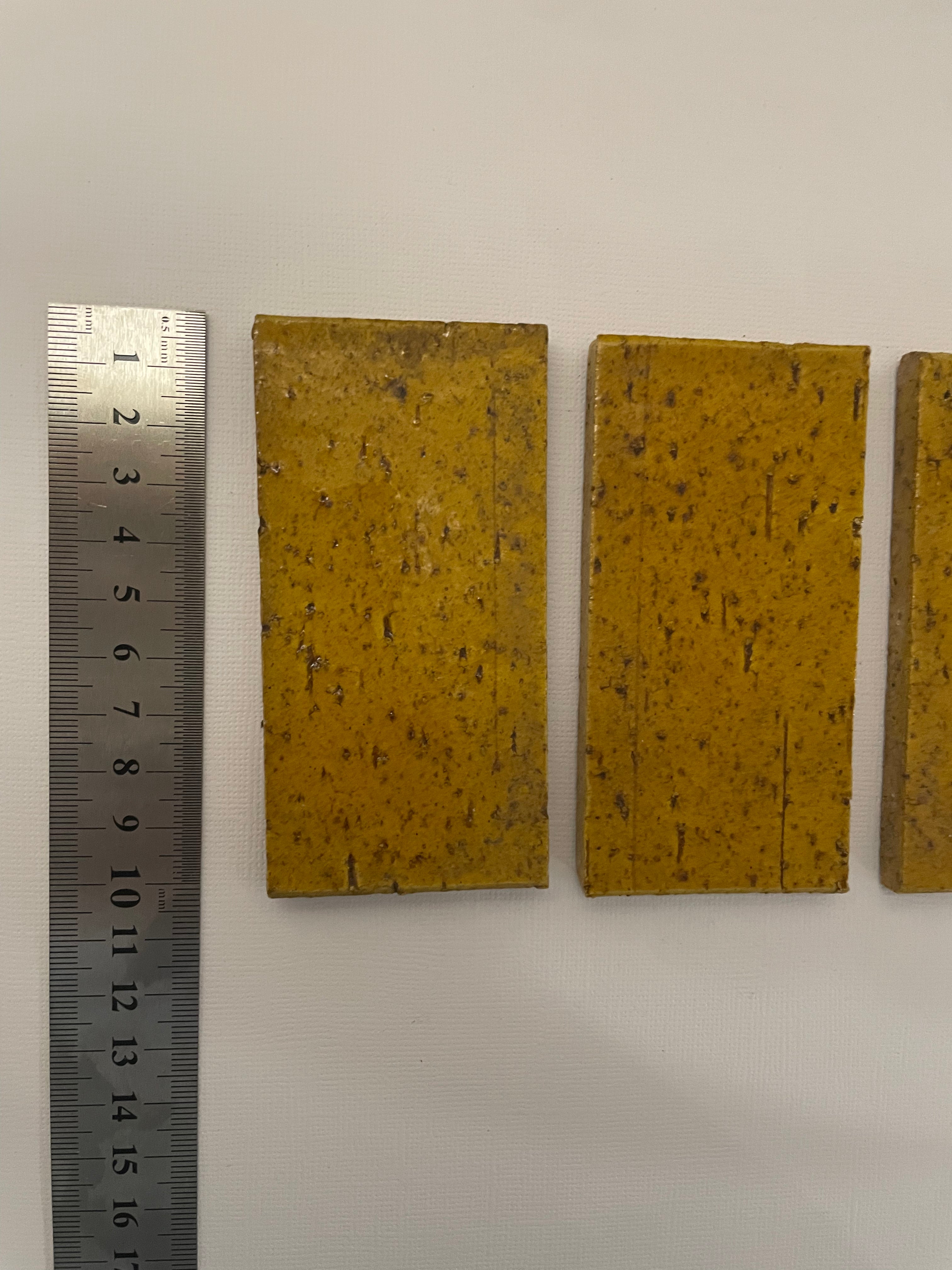 Vintage Yellow Ceramic Tile