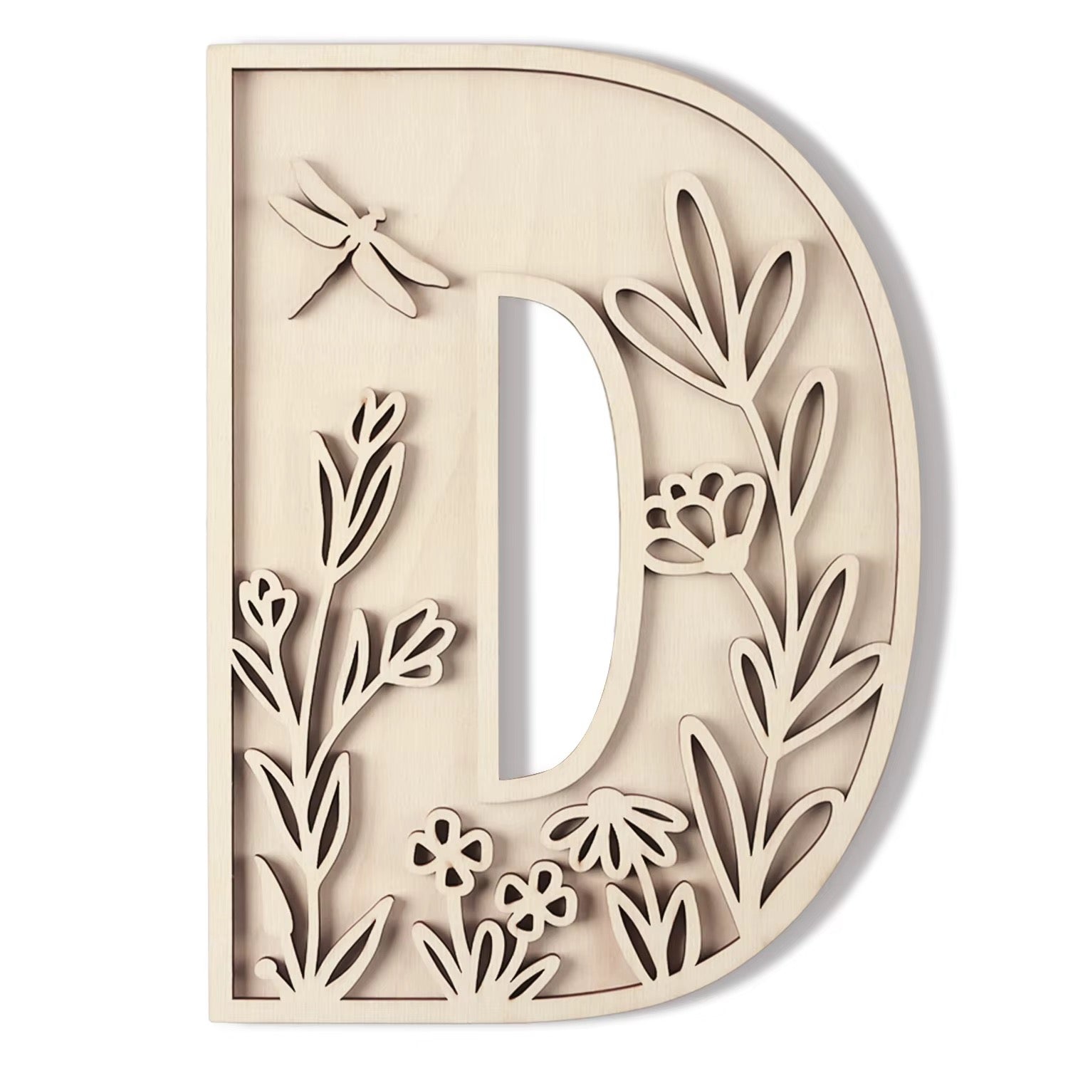Alphabet Cutout - Letter D