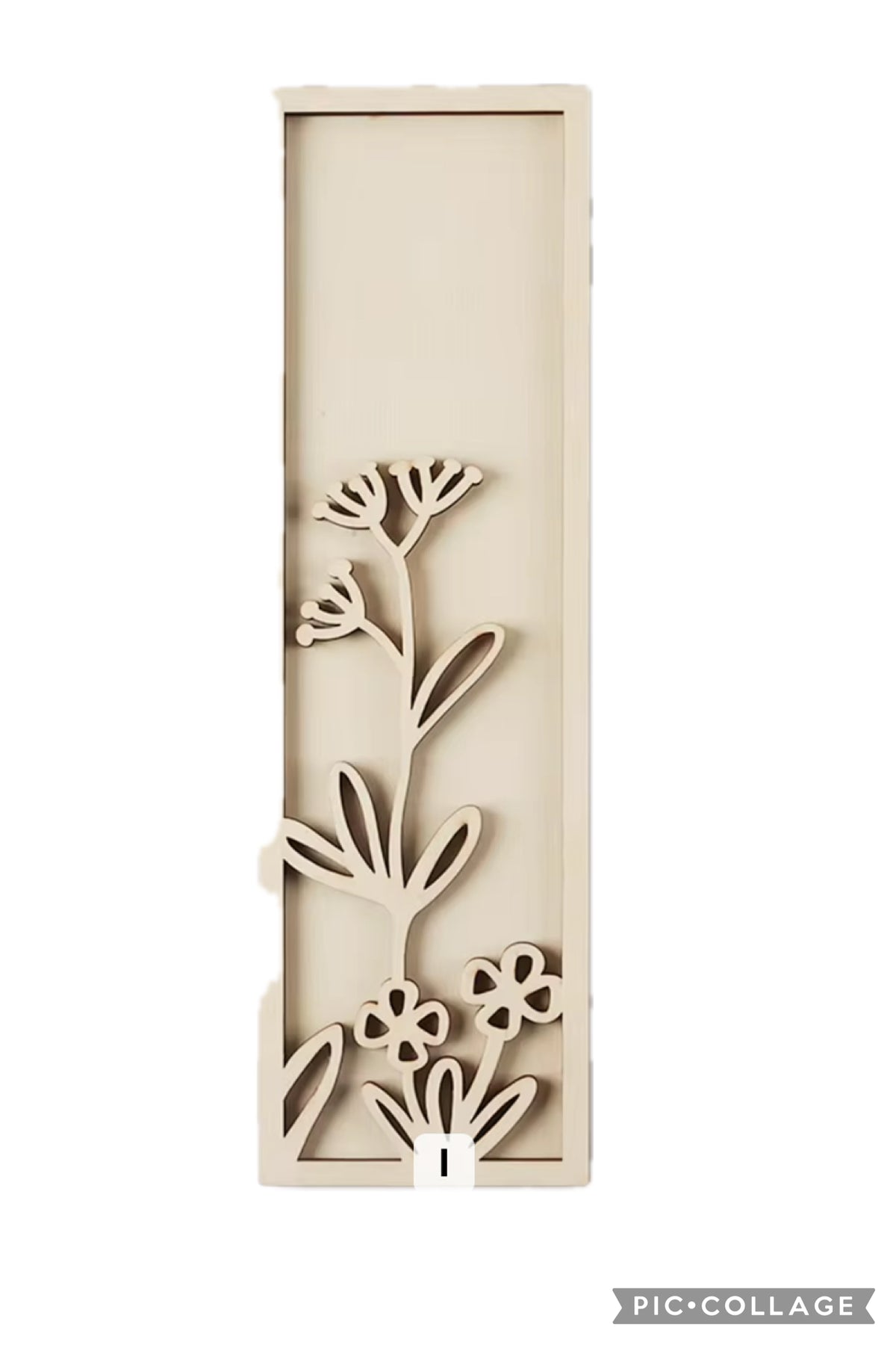 Alphabet Cutout - Letter I / Decorative Panel