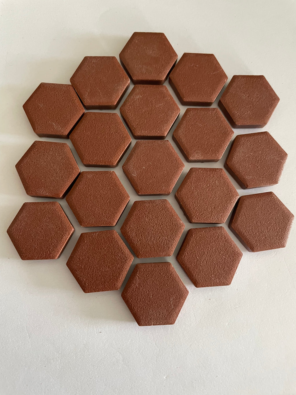 Hexagons Russett