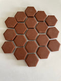 Hexagons Russett