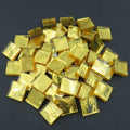 Gold Flat Mirror Squares 15mm
