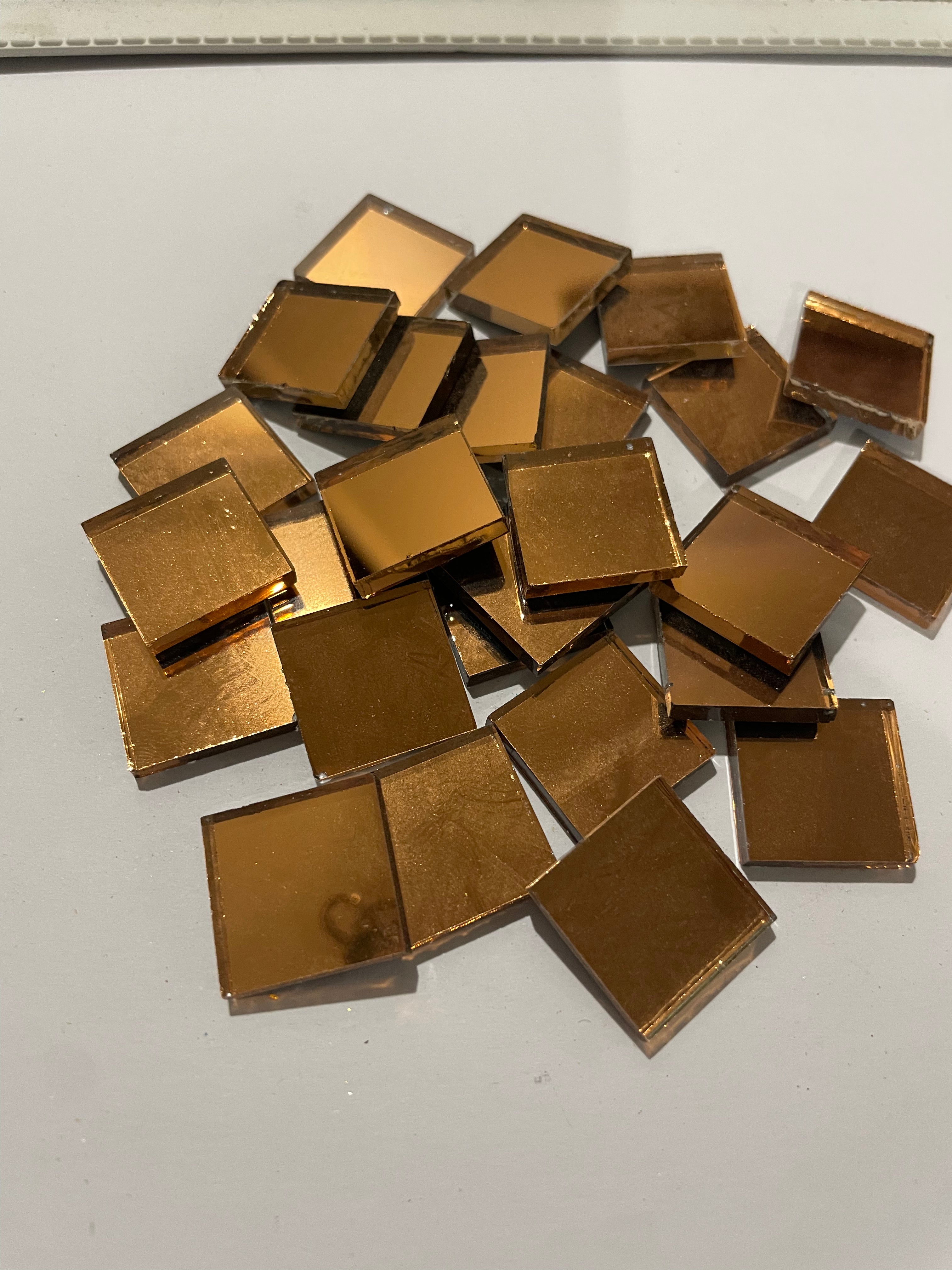 Copper Mirror Squares 20mm