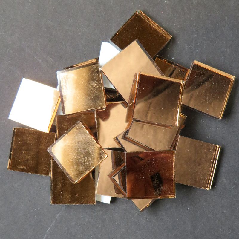 Copper Mirror Squares 20mm