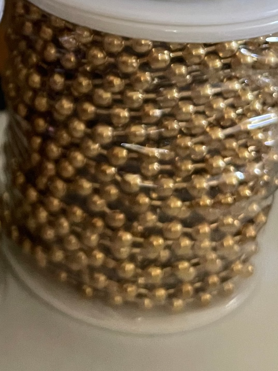 Ball Chain 4mm - Gold