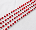 Ball Chain 3mm - Red