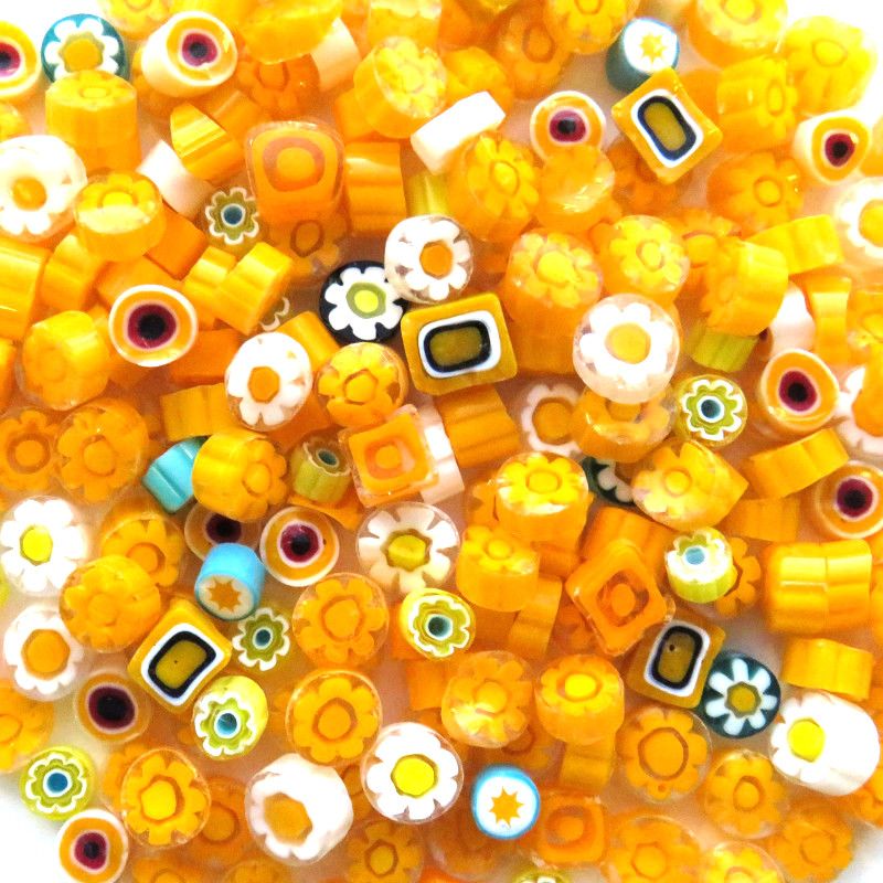 Venetian Millefiori COE 104 - China Yellow