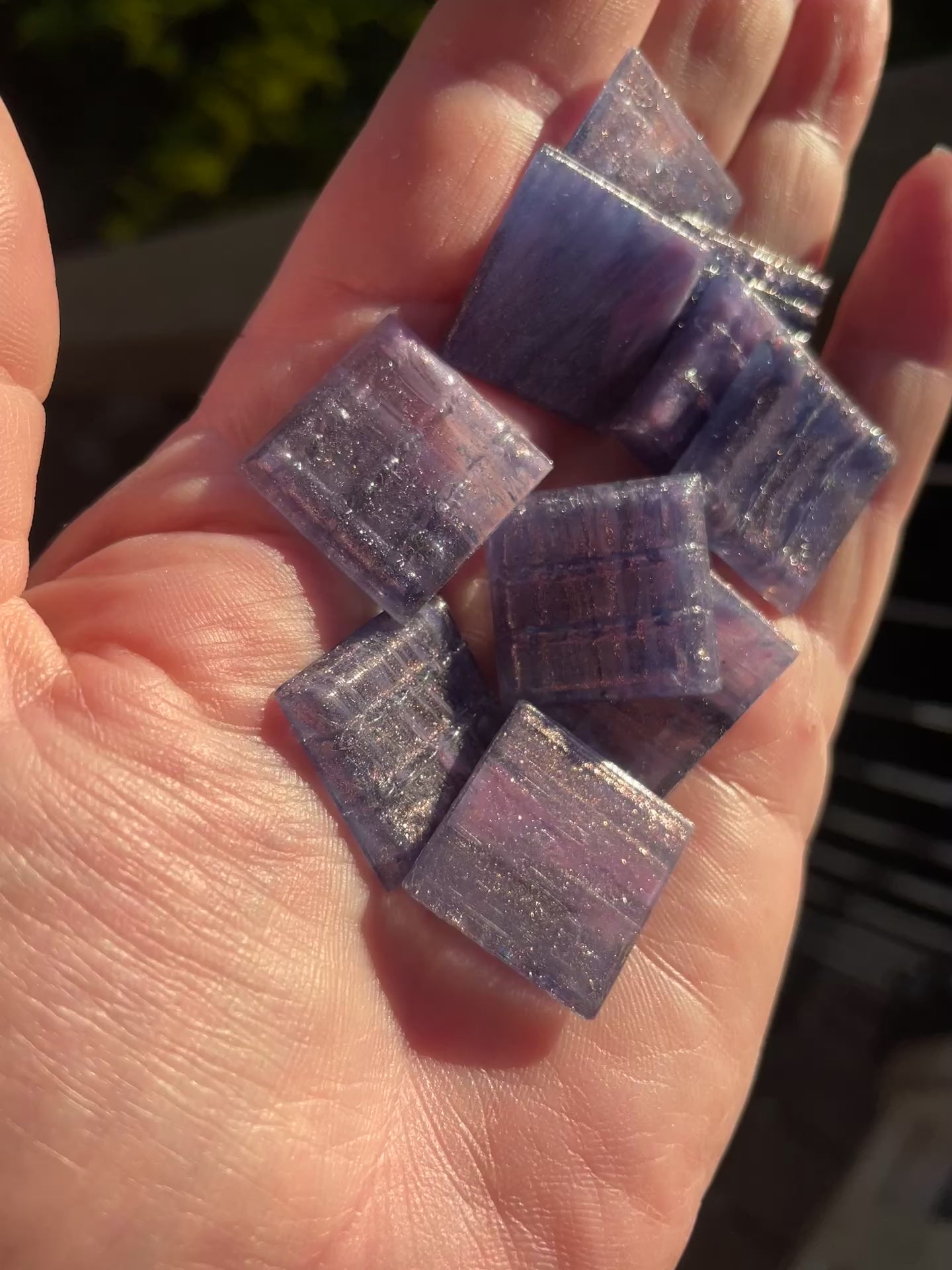 Glass Tiles - 20mm - Violet